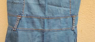 Mono tejano largo y fino sin tirantes talla M