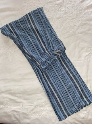 Vestido negro & pantalón azul Premamá talla 38