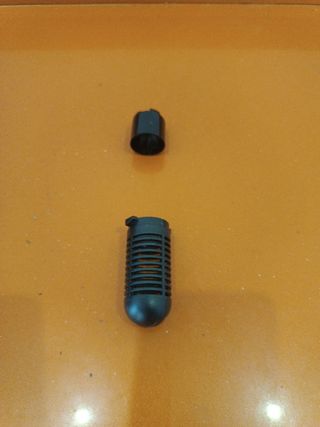 Carcasa filtro más calentador acuario