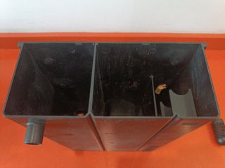 Carcasa filtro más calentador acuario