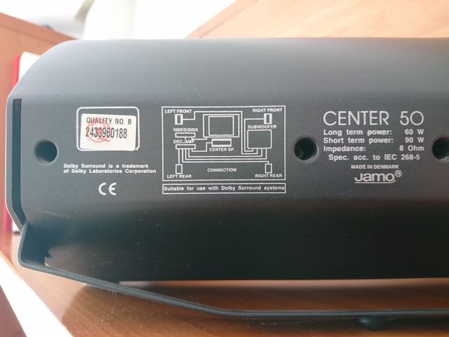 2 Altavoces BOSE+Home Cinema 5.1+Blue Ray Tecnich