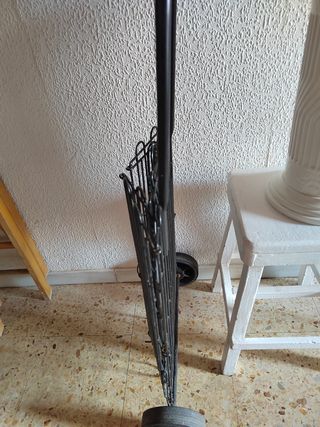 Carro compra metal negro, para compra y mudanza, t
