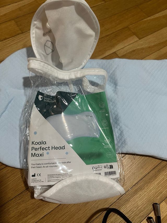 Cojín plagiocefalia Koala Babycare color azul bebé