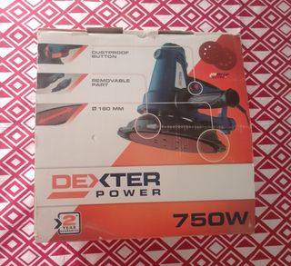 Lijadora DE DISCO (Excéntrica) DEXTER
