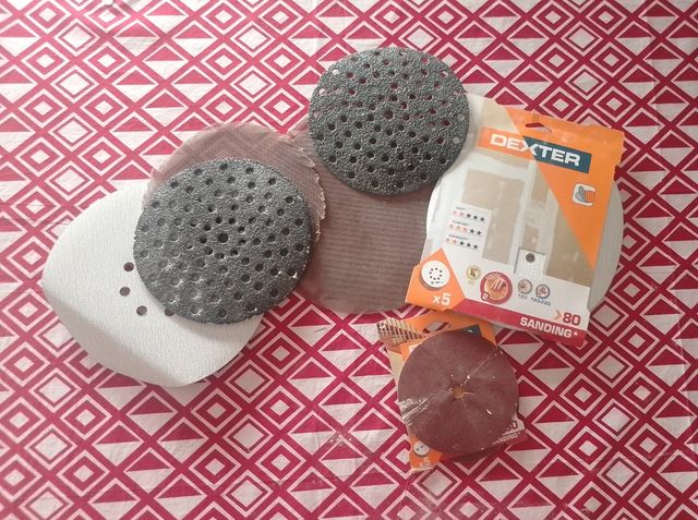 Lijadora DE DISCO (Excéntrica) DEXTER