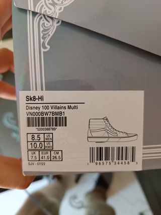 Vans Sk8-Hi 100 Villains Disney