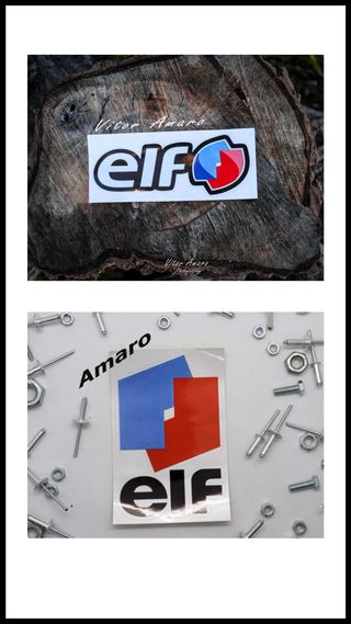 Autocolante para Mota ou Carro Elf (2 Modelos)