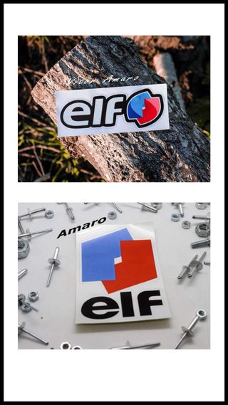 Autocolante para Mota ou Carro Elf (2 Modelos)