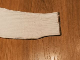 Maglione bianco - Girocollo con zip