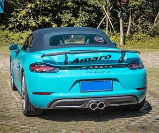 Aileron/Spoiler Traseiro Preto (Porsche Cayman