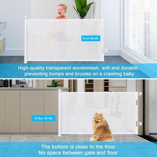 Barrera Seguridad Escaleras para Niños 150cm