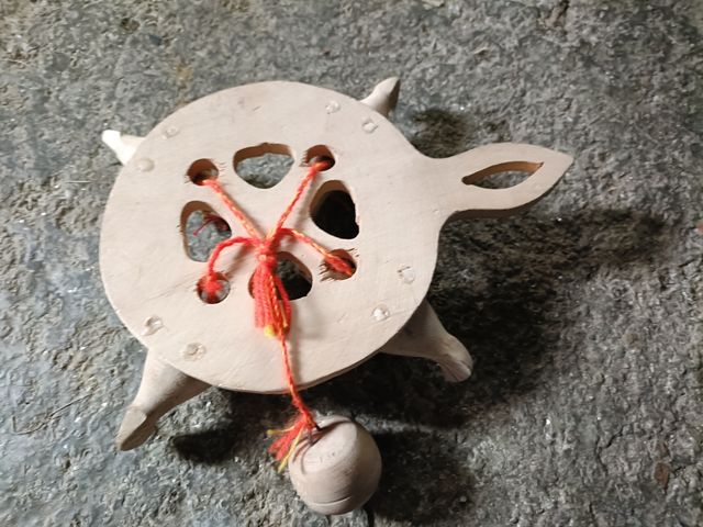 Juego de habilidad - Paleta oscilante de madera