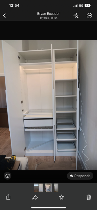 Montaje de muebles.