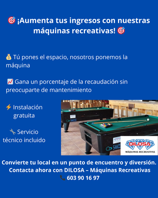 MÁQUINAS RECREATIVAS