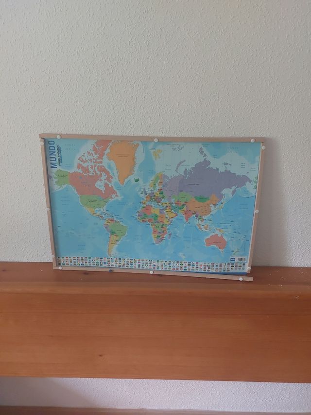 Mapas de Europa, Mundo, Planisferio