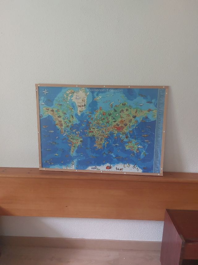 Mapas de Europa, Mundo, Planisferio