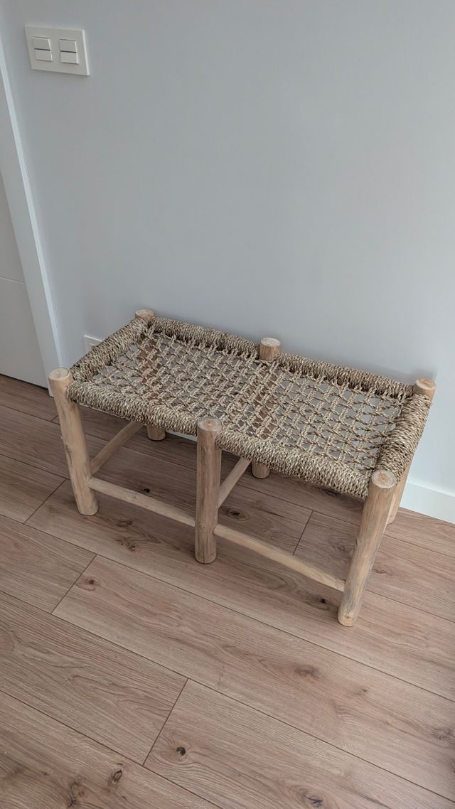 Banco Yute y Madera - Beige Maisonde Du Monde