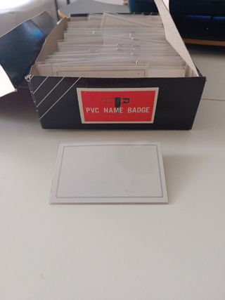 Lotes identificadores PVC. Consultar precio 