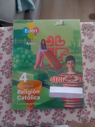 Religión católica. 4 Secundaria. Edén. Revuela....