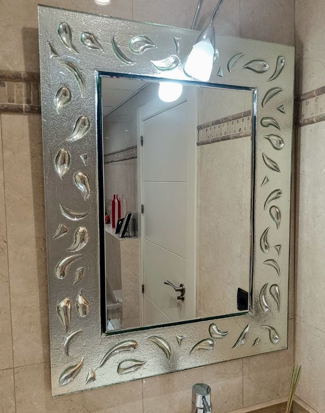 Espejo baño cristal plateado Tengo 2 iguales