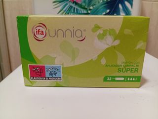 32 tampones Unnia Super con aplicador