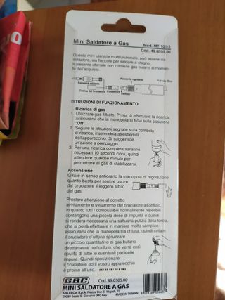 Mini Saldatore a Gas MT-101-2