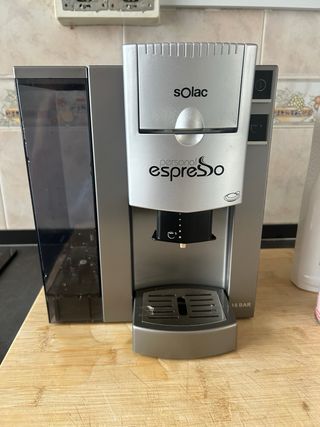 Cafetera Solac Personal Espresso 18 Bar