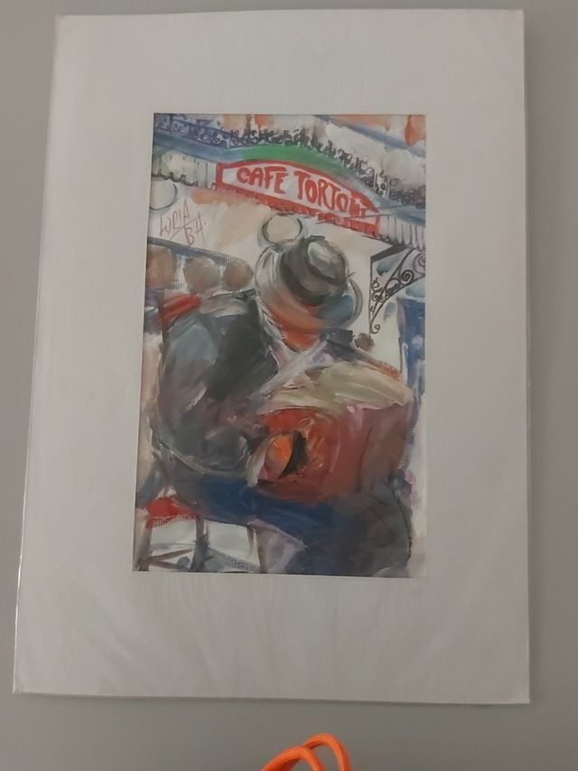 Lámina Loris Petrini - Café Tortoni