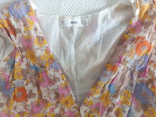 Vestido floral tirantes