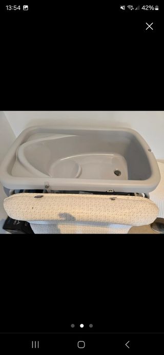 Cambiador + bañera bebé Chicco