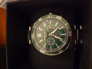 Armani Exchange AX1957 orologio uomo verde