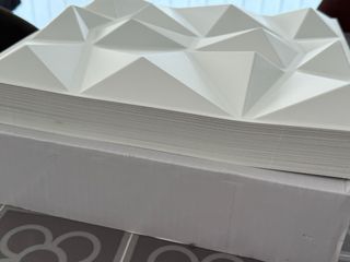 Paneles 3D diamante blanco (30x30cm) NUEVOS