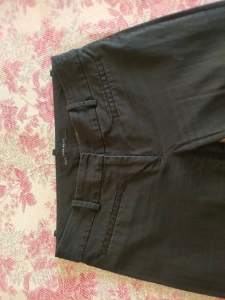 Pantalones Zara Basic negros M