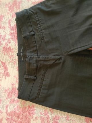 Pantalones Zara Basic negros M