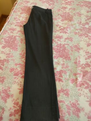 Pantalones Zara Basic negros M