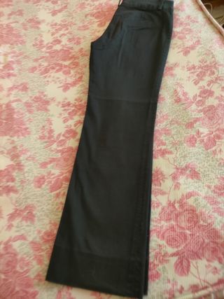 Pantalones Zara Basic negros M