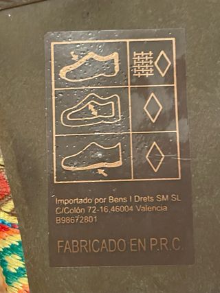 Sandalias Natura amarillas, talla 37