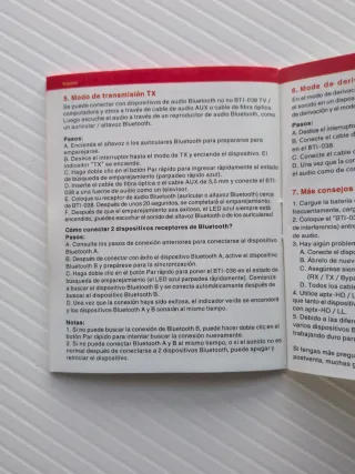 Transmisor-receptor(2 en 1) Bluetooth 5.0 Elegiant