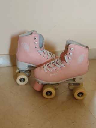 Patines Oxelo niña rosa talla 35