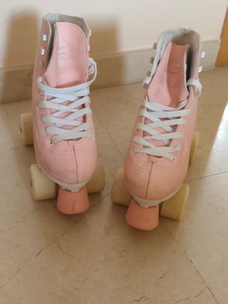 Patines Oxelo niña rosa talla 35