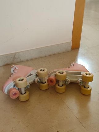 Patines Oxelo niña rosa talla 35