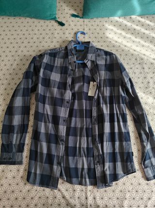 Camisa Jack & Jones Jjegingham Twill talla L