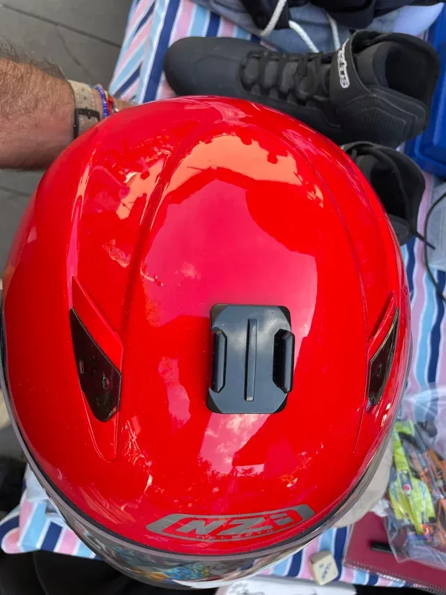 Casco moto Vitesse II S Bluetooth Sena rojo XL