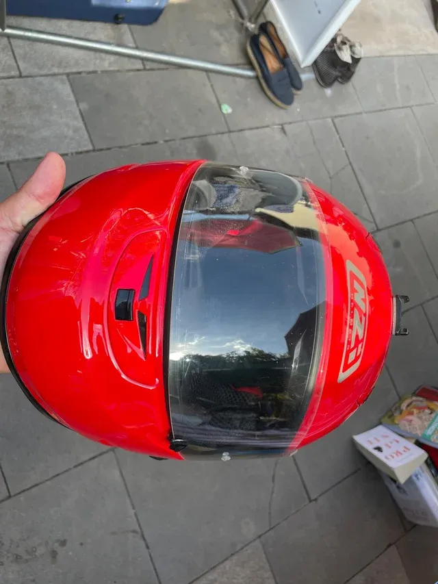 Casco moto Vitesse II S Bluetooth Sena rojo XL
