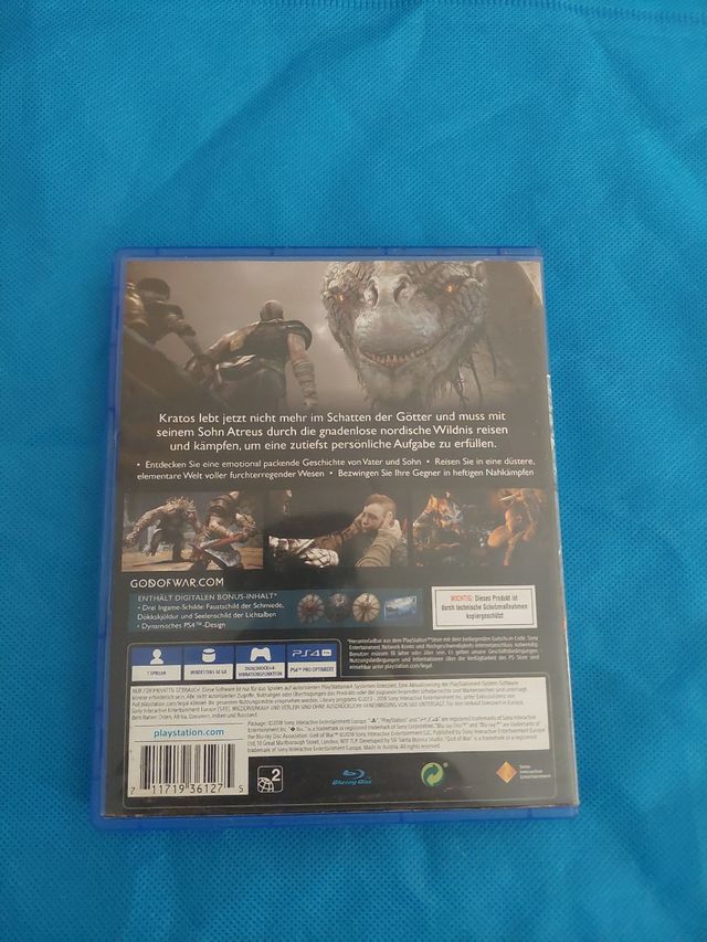 God of War PS4 (PlayStation 4) Day One