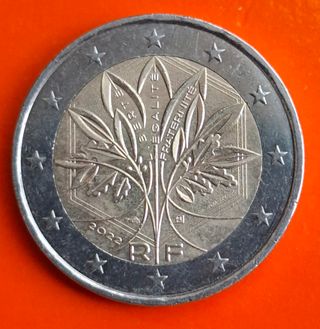 Moneda 2€ Francia 2022 - Libertad