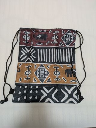 Mochila étnica - Bolso de cordón