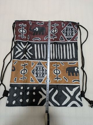 Mochila étnica - Bolso de cordón
