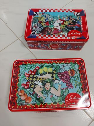 Scatole latta Tiziani, Sicilia