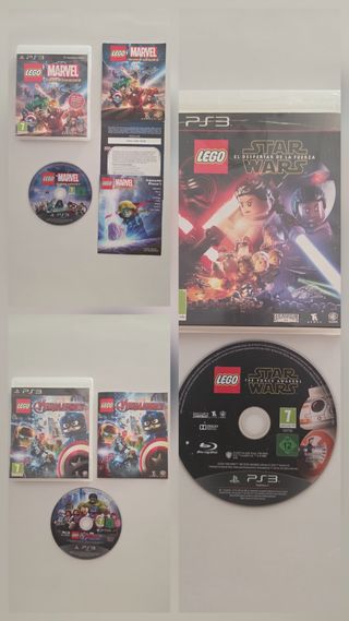 PS3 LEGO Marvel + Star Wars